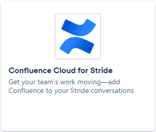 Confluence for Stride